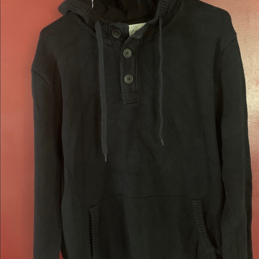 H&M navy, hooded sweater